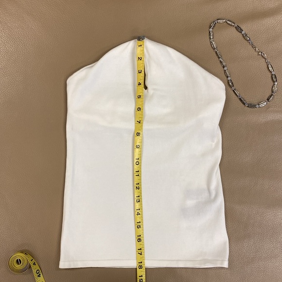 Ralph Lauren Black Label White Front Twist Top - Small - Picture 9 of 15